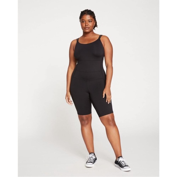 UNIVERSAL STANDARD Next-to-Naked Bodyshort Black NEW Athleisure Size Large 3X - Picture 1 of 13